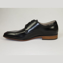 Men's Dress Shoes STEVE MADDEN Soft Leather upper Lace Up TASHER Black image 5