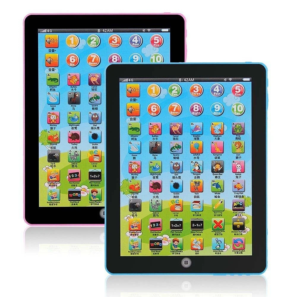 Children Pad For Children Kid Learning English Educational Computer Mini Tablet - £7.43 GBP+