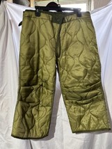 NWOT USGI Military Field Pant Liner Cold Weather Trousers Quilted Small ... - £23.35 GBP