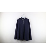 Vtg 90s Polo Sport Ralph Lauren Mens XL Faded Spell Out Half Zip Sweater... - $67.63 CAD