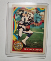 1989 Topps #1 Eric Dickerson 1000 Yard Club - £1.79 GBP