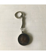 Encased vintage 1964 half dollar key chain ring - $19.75