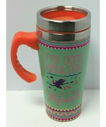 Novelty Reusable 16oz Mint Green &quot;I&#39;m Done Adulting...&quot; Printed Coffee M... - £9.54 GBP
