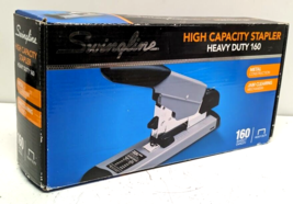 Swingline Heavy Duty Stapler | 160 Sheet Capacity | Commercial Black/Gray 39005 - £22.12 GBP