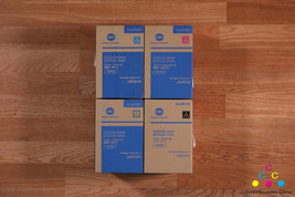 Konica Minolta TNP79 Cmyk Toner AAJW430 AAJW330 AAJW230 AAJW130 Bh C4050i C3350i - $217.80