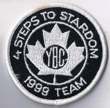 Youth Bowling Canada YBC 4 Steps To Stardom 1999 Team Sew On Patch 3&quot; Di... - $6.92
