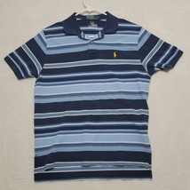Polo Ralph Lauren Men&#39;s Polo Shirt Size L Large Blue Short Sleeve Casual Golf - $28.87
