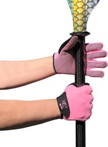 Kayak Gloves for Women - Full Finger Pink Rowing Gloves with, Jet Ski an... - $35.99