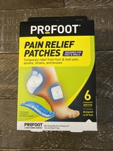 PRoFOOT Relief Patches~Designed For Feet &amp; Heels~6 Patches In 2 Shapes~New - €8,36 EUR