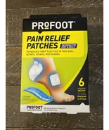 PRoFOOT Relief Patches~Designed For Feet &amp; Heels~6 Patches In 2 Shapes~New - $13.41 CAD
