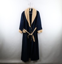 Vintage 60s 70s Rockabilly Mens Large Distressed Velour Belted Bath Robe... - $1,114.05 MXN