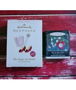 Hallmark Keepsake Ornaments Wizard of Oz Ruby Slippers and Tin Mans Hear... - £23.45 GBP
