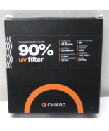 CHIARO 43MM 90-UVAT43 90% UV FILTER- NEW - £7.42 GBP