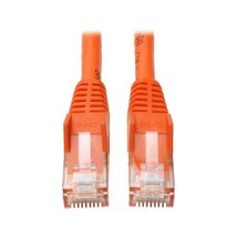 Tripp Lite Cat6 Gigabit Snagless Molded Patch Cable (RJ45 M/M) - Orange,... - $11.25
