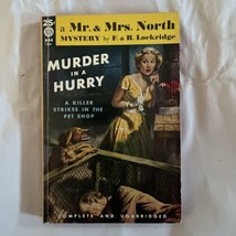 Murder in a Hurry by F + R Lockridge (Avon 484) GGA classic mystery Vint... - $9.46