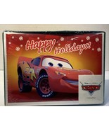 Disney Pixar 10 Christmas Cards Lightning McQueen Holiday Cards Sealed F... - $9.85
