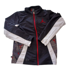Nike DRY-FIT Youth Xl (13-15 Years Old) Black Air Jordan Pullover Full Zip - $39.59