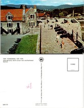 New York(NY) Fort Ticonderoga West Barracks Northwest Bastion Vintage Po... - $9.40