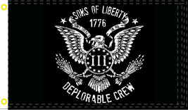 3x5 OLD USA AMERICAN ORIGINAL Flag SONS OF LIBERTY 1776 PRE US BETSY ROS... - $19.99
