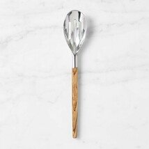 Stainless Steel Olivewood Utensil Slotted Spoon - $54.17