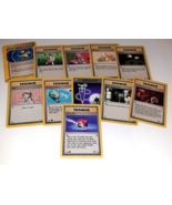 Pokemon Cards Vtg Lot x11 1999-2001 TRAINER Lot Recycle Bill Weakness Gu... - £6.22 GBP