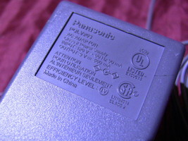 Genuine Panasonic PQLV203 Power Supply AC Adapter 9V 500mA for Cordless ... - $9.64