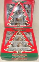 Radko Shiny Brite Christmas Tree Ornaments &quot;Mini Acorns, Deco &amp; Rounds&quot; 23pcs - £47.30 GBP