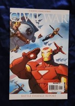 Civil War: Battle Damage Report! &quot;A Marvel Comics Event&quot; 2007 1st Printing - £2.30 GBP