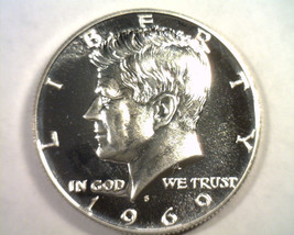 1969-S Kennedy Half Dollar Gem / Superb Proof Cameo Gem / Superb Pr Cam Nice - $19.00