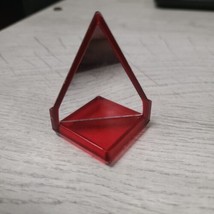 Laser Khet 2.0 Game Replacement Part Piece Red Pyramid  - $4.60