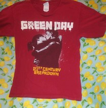 Green Day 21st Century Breakdown 2009 Concert Tour Women&#39;s Top Sz Small - £21.76 GBP