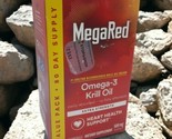 MegaRed 500mg Extra Strength Omega-3 Krill Oil,  80 Softgels Exp. 06/2025 - $22.76