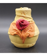Handmade Leather Vase Decorated with a Leather Red Rose very Unique. - €11,16 EUR Handmade Leather Vase Decorated with a Leather Red Rose very Unique. - €11,16 EUR