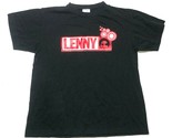 Lenny Kravitz 2009 Su Tour Fascia Maglietta Uomo S NERO Girocollo Rock N... - $21.19