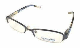 Skechers Ophthalmic Womens Eyeglass Metal Rimless Rectangle SK2026 Sea Blue - £14.38 GBP