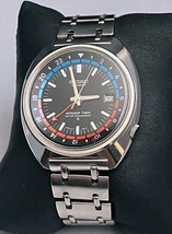 SEIKO 6117-6419 Navigator Timer Automatic GMT Watch 1973/N - $698.00