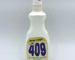 Vintage 1973 Formula 409 Cleaner UNUSED Pump Spray Bottle 22 oz All Purp... - $39.95