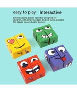 Face Changing Rubik&#39;s Cube Educational Toy Expression Building Blocks - £39.11 GBP