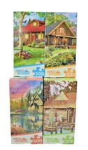 MasterPieces Great Outdoors Jigsaw Puzzle Bundle 4 Puzzles 500 Piece each - $32.22