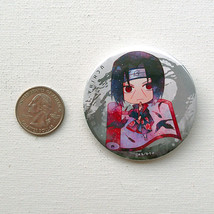 Itachi Uchiha Naruto Shippuden Chibi Scrolls Can Badge Pin - $20.00