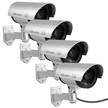 Fake Cameras For Outdoor, Dummy Camera Cctv Surveillance System With Rea... - $44.99