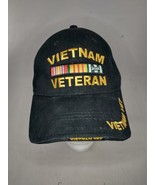 Black Vietnam Veteran Deluxe Low Profile Baseball Hat Cap by Rothco - $12.02 CAD