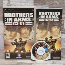 PlayStation PSP Game Brothers In Arms D-Day CIB Complete In Box PAL Tested  - £7.78 GBP
