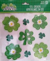 St. Patricks Day Window Gels Stickers Decorations, Select: Theme (Shamr... - £5.41 GBP