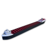 William Clay Ford Model Ship 1 Ft Long Assembled Great Lakes Freighter - $41.01 CAD