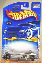 2001 Hot Wheels #34 First Editions 22/36 JET THREAT 3.0 Gray Unpainted-Base 5Dot - £6.09 GBP