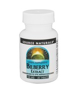 Source Naturals Bilberry Extract 100mg,  60 Tablets - $343.80 MXN