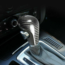 Carbon Fiber Gear Shift Knob Cover for Audi Q5 2009 2010 2011 2012 2013 - 2018 - £22.02 GBP