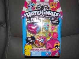 Hatchimals Colleggtibles Pet Obsessed Pet Shop Multi Pack #4 NEW - £12.63 GBP