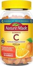 Nature Made Maximum Strength Dosage Vitamin C 1000mg per Serving, Immune Support - £20.77 GBP